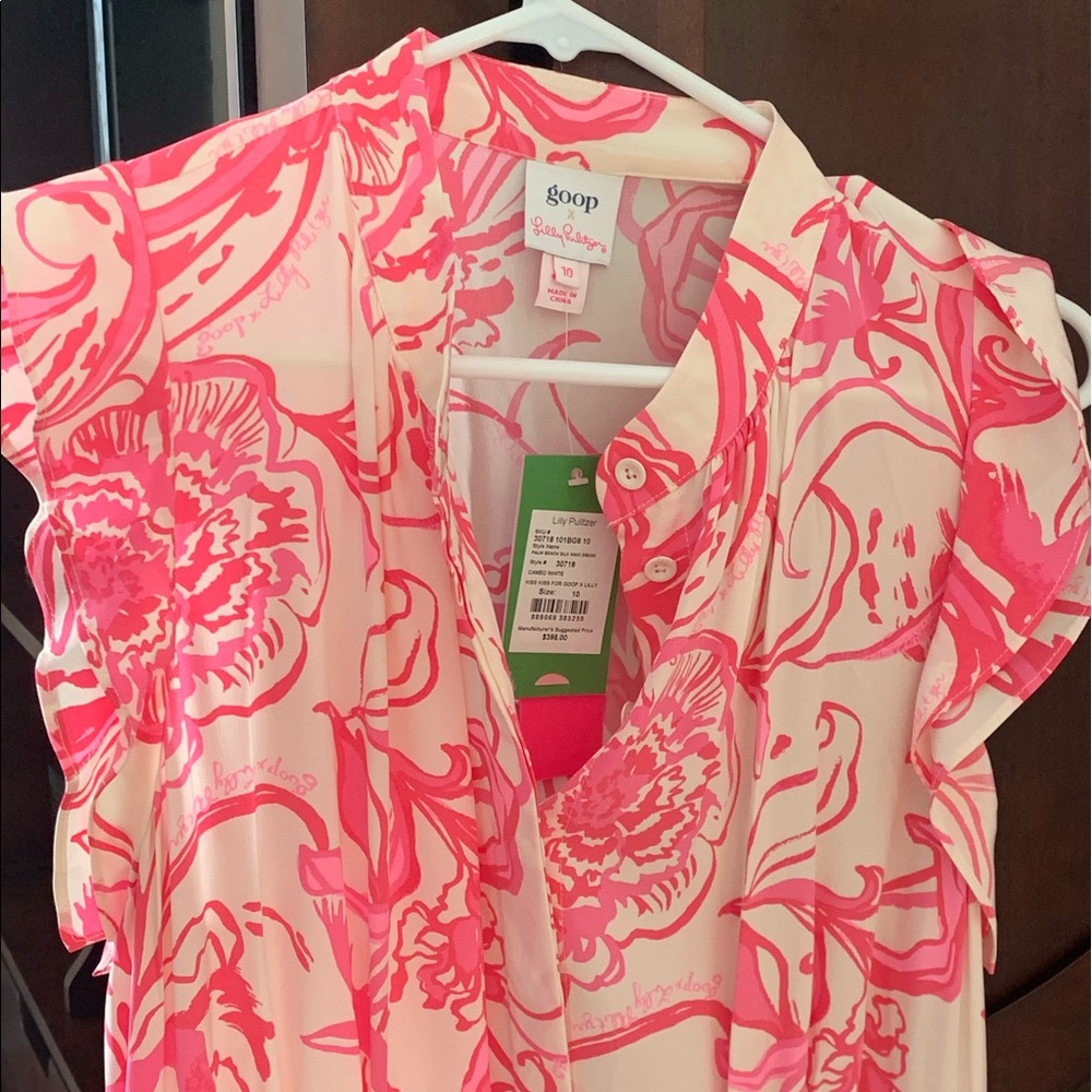 Lilly Pulitzer pink dress maxi dress brand new and GORGEOUS!
